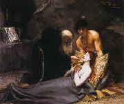 Rodolfo Amoedo Morte de Atala France oil painting artist